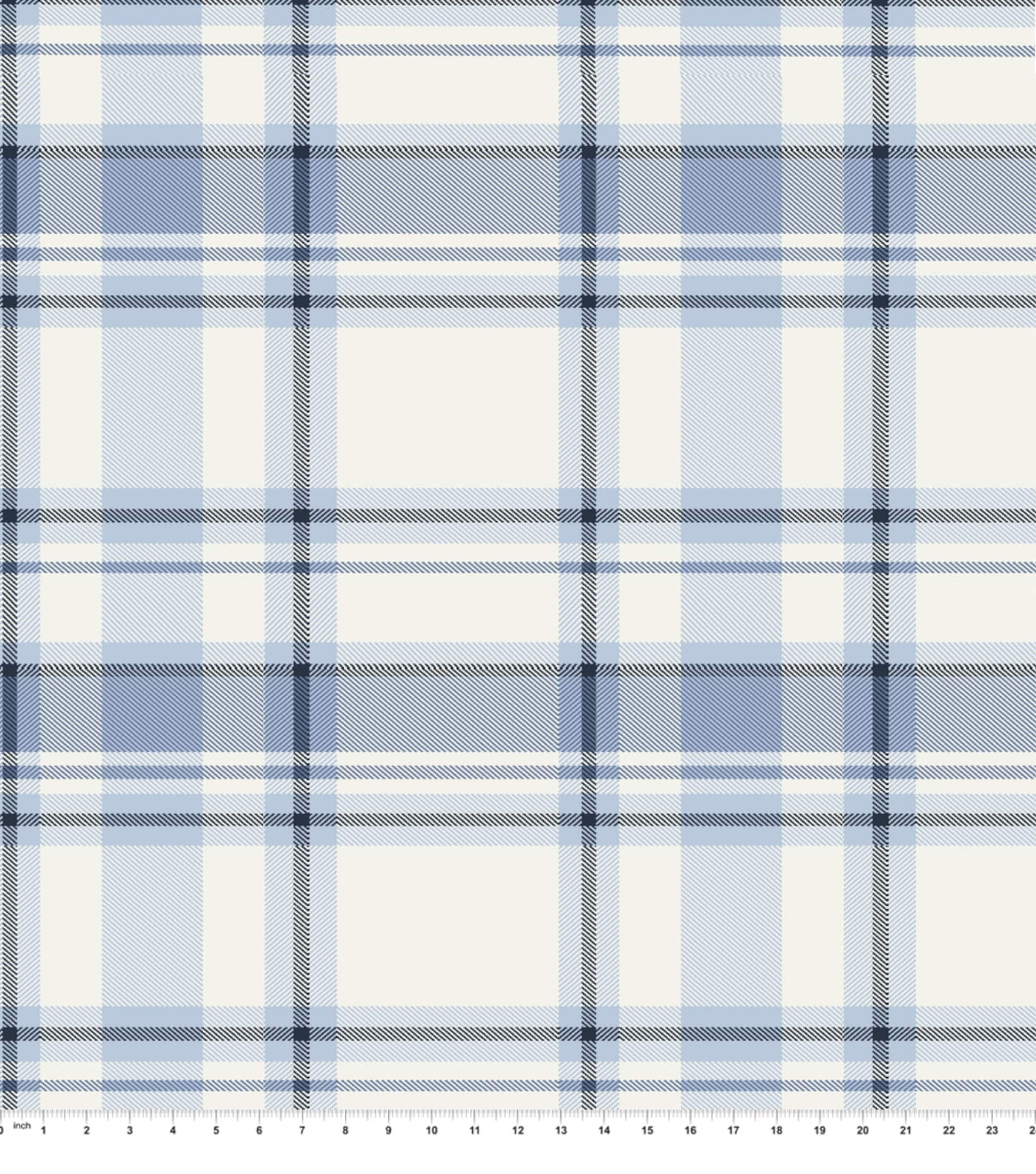 Springs Creative Modern Coastal Naomi Raffia Chambray Blue Fabric